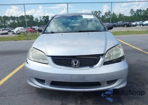 2004 Honda Civic Vp из США, поврежденный, VIN 1HGEM221X4L009659